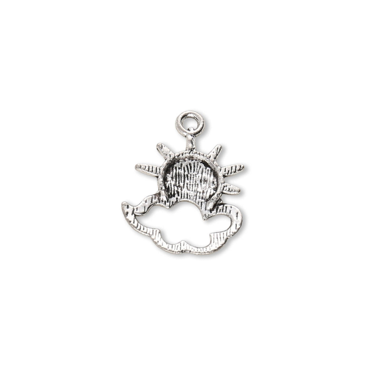 Charm - Anhänger Sonne mit Wolke - PerlineBeads SA