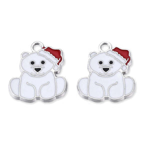 Charm / Anhänger Weihnachten “Bär” - PerlineBeads SA