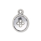 Charm Set “Nähwerkzeuge” (12 Stk.) - PerlineBeads SA