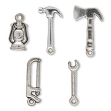Charm Set “Tools II” (5 Stk.) - PerlineBeads SA