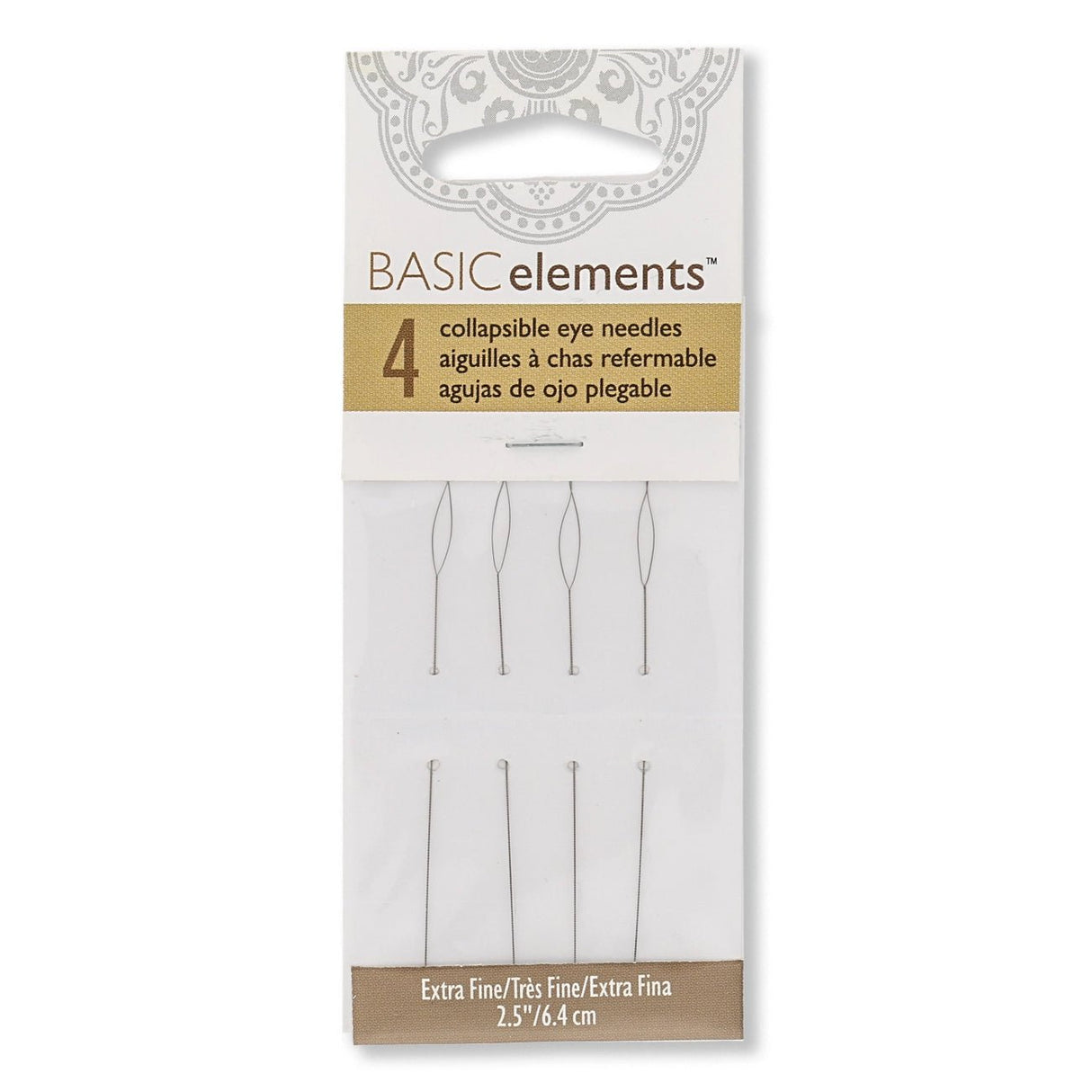 Collapsible Eye Needles – Extra Fine - PerlineBeads SA