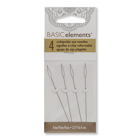 Collapsible Eye Needles – Fine - PerlineBeads SA
