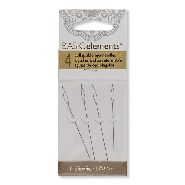 Collapsible Eye Needles – Fine - PerlineBeads SA