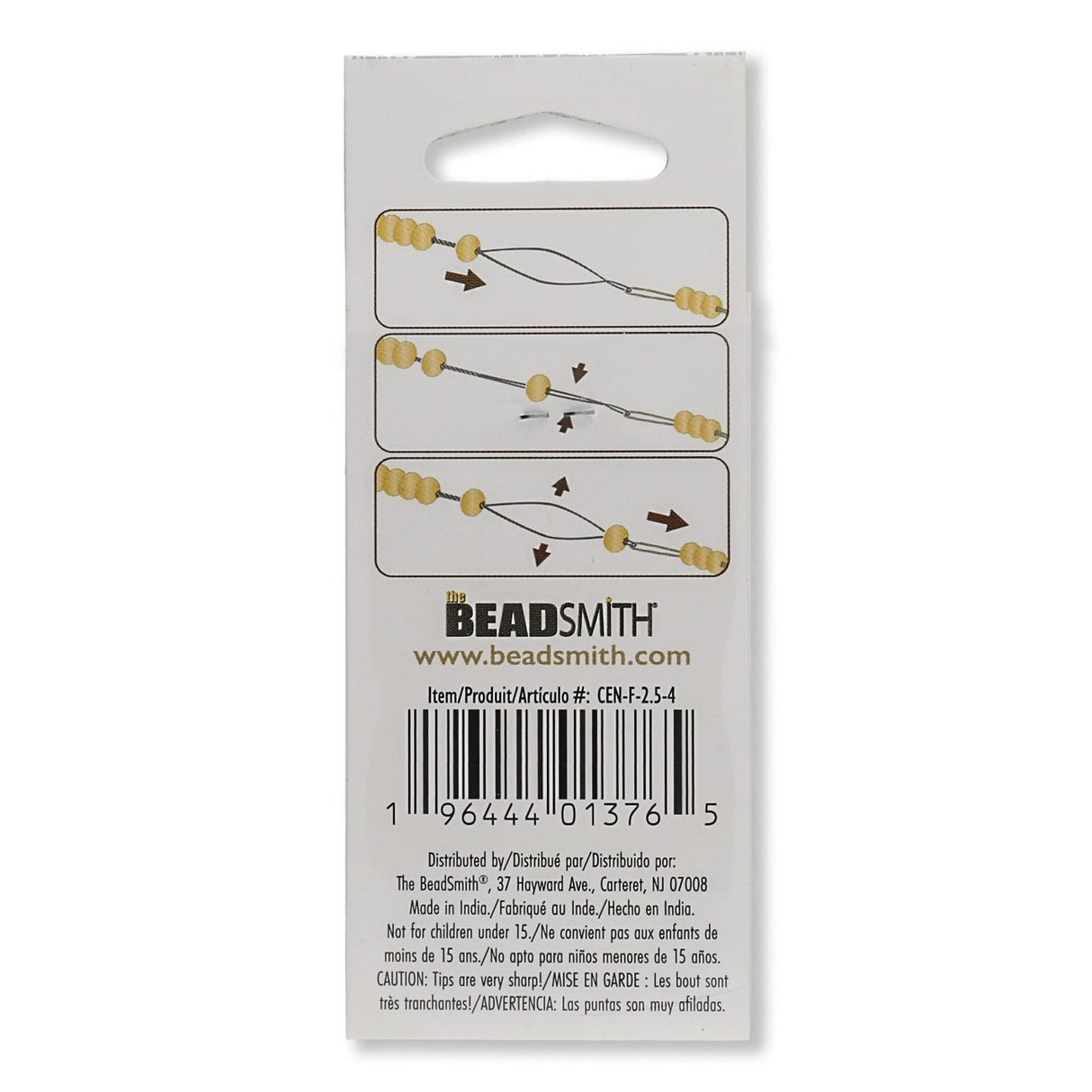 Collapsible Eye Needles – Fine - PerlineBeads SA