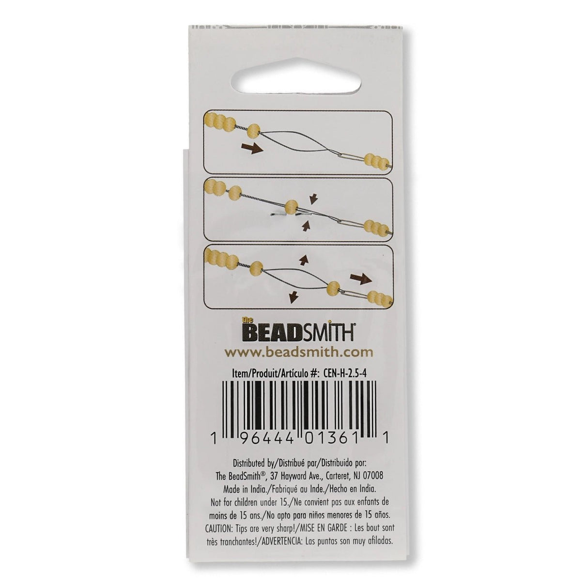 Collapsible Eye Needles – Heavy - PerlineBeads SA