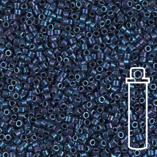 Delica 11/0 - DB1005 - Metallic Purple Gold Iris - PerlineBeads SA