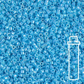 Delica 11/0 - DB164 - Opaque Turquoise AB - PerlineBeads