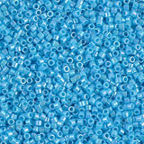 Delica 11/0 - DB164 - Opaque Turquoise AB - PerlineBeads