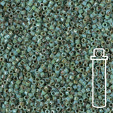 Delica 11/0 - DB2264 - Picasso Seafoam Green Matte - PerlineBeads SA