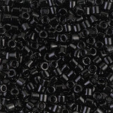 Delica 8/0 - DBL - 0010 - Black - PerlineBeads SA
