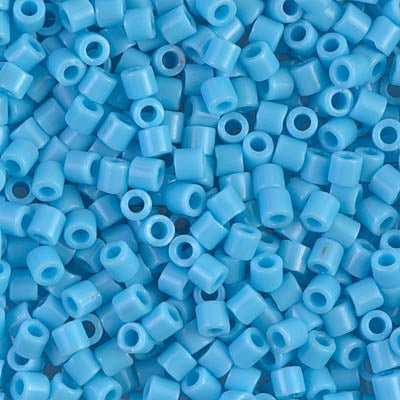 Delica 8/0 - DBL - 0725 - Opaque Turquoise Blue - PerlineBeads SA