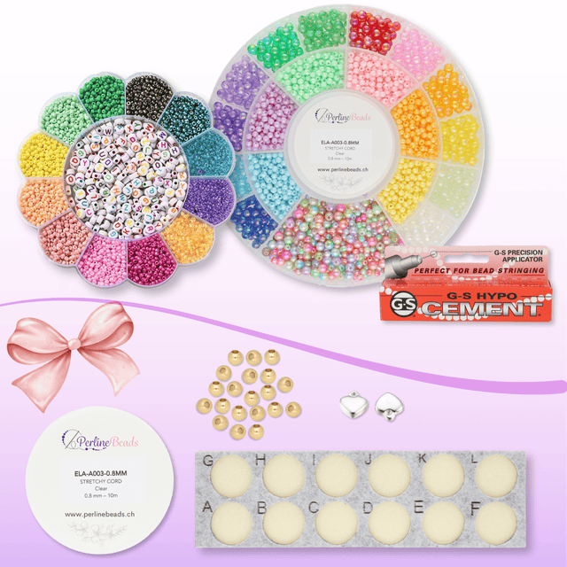 DIY Bastelset⎢Komplett - Bundle - PerlineBeads SA
