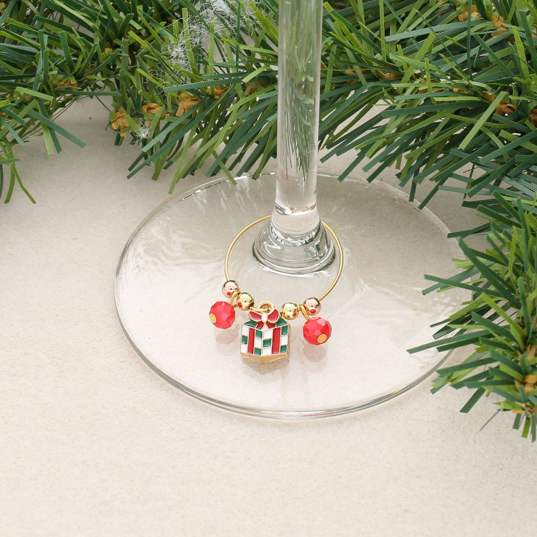 DIY - Glasmarkierer Kit - Weihnachten II (7 - teilig) - PerlineBeads SA