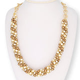 DIY - Set Torchon: Spiralkette aus böhmischen Glasperlen - PerlineBeads SA