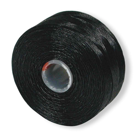 Faden S-Lon AA (Tex 35) - Black - PerlineBeads SA