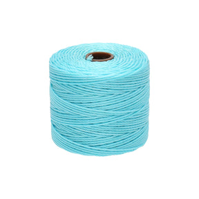 Faden S - Lon™ TEX210 - Aqua - PerlineBeads SA
