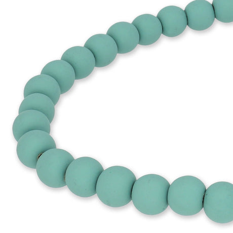 Farbige Holzperlen – ca. Ø 10 mm - Helles Smaragdgrün - PerlineBeads SA