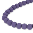 Farbige Holzperlen – ca. Ø 10 mm - Lavendel - PerlineBeads SA