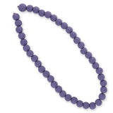Farbige Holzperlen – ca. Ø 10 mm - Lavendel - PerlineBeads SA