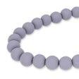 Farbige Holzperlen – ca. Ø 10 mm - Lavendel Hell - PerlineBeads SA