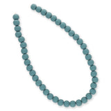 Farbige Holzperlen – ca. Ø 10 mm - Petrol - PerlineBeads SA