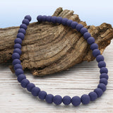 Farbige Holzperlen – ca. Ø 10 mm - Violett - PerlineBeads SA