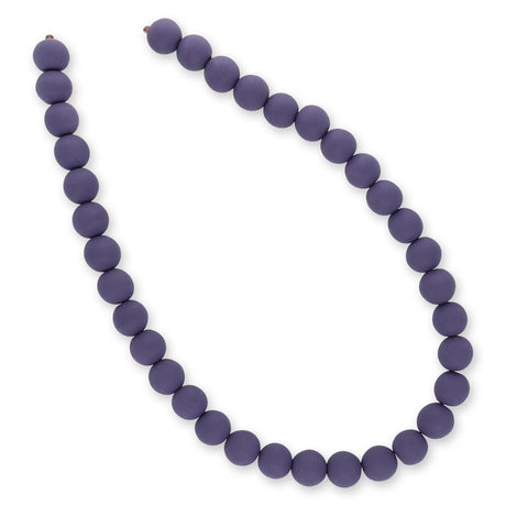 Farbige Holzperlen – ca. Ø 12 mm - Lavendel - PerlineBeads SA