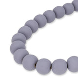 Farbige Holzperlen – ca. Ø 12 mm - Lavendel Hell - PerlineBeads SA