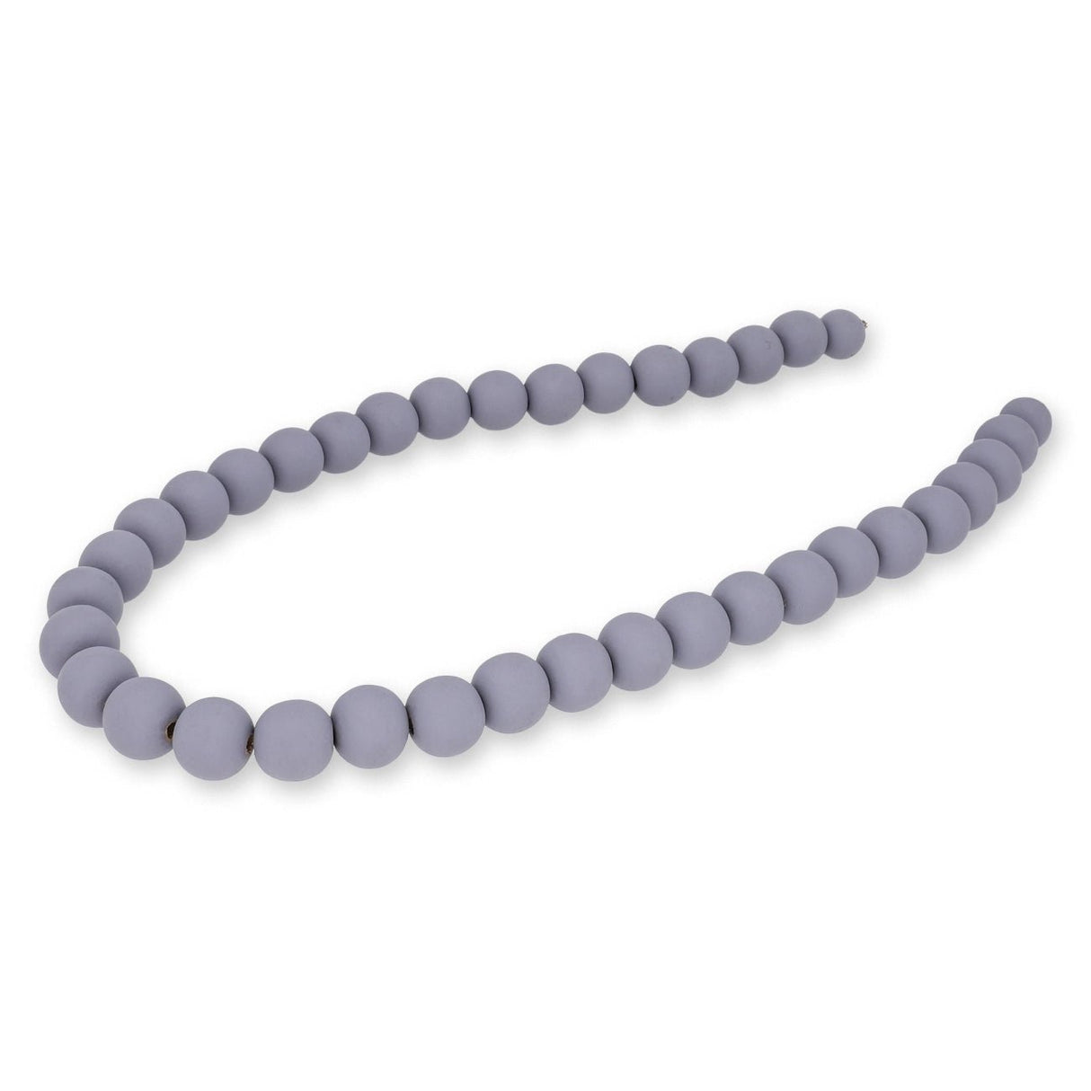 Farbige Holzperlen – ca. Ø 12 mm - Lavendel Hell - PerlineBeads SA