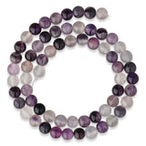 Fluorit Perlen lila · rund · 6 mm - PerlineBeads SA