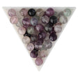 Fluorit Perlen lila · rund · 8 mm - PerlineBeads SA