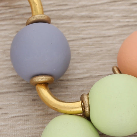 Gebogene Metallrohre "Tube Spacer" – Goldfarben, 8 mm (20 Stück) - PerlineBeads SA