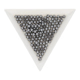 Glasperlen rund - 3 mm - Dark Grey - PerlineBeads SA