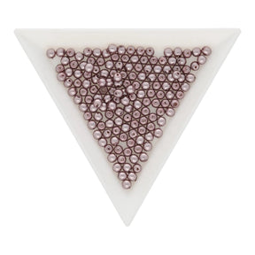 Glasperlen rund - 3 mm - Orchid - PerlineBeads SA