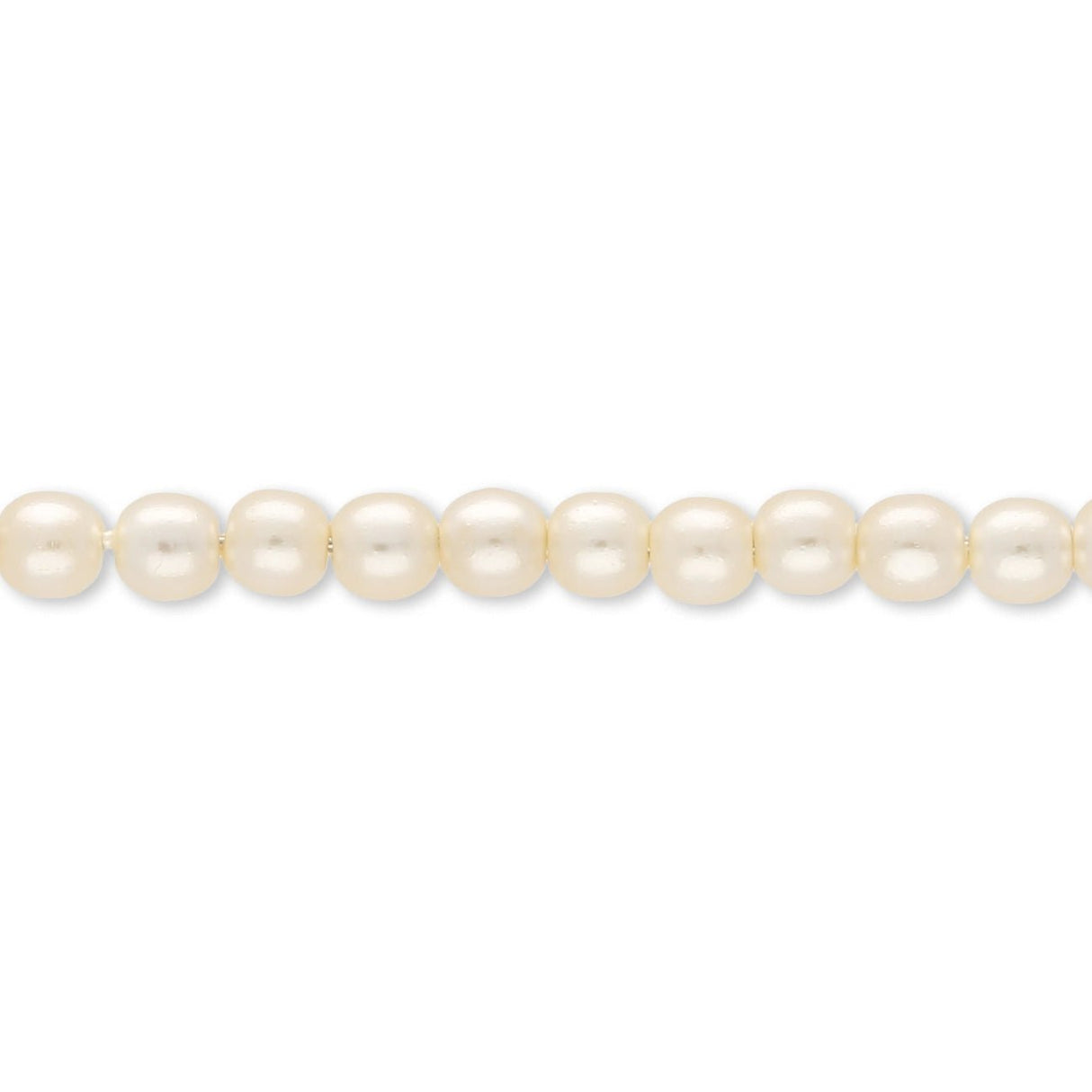 Glasperlen rund - 3 mm - Pearl Oyster - PerlineBeads SA