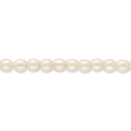 Glasperlen rund - 3 mm - Pearl Oyster - PerlineBeads SA