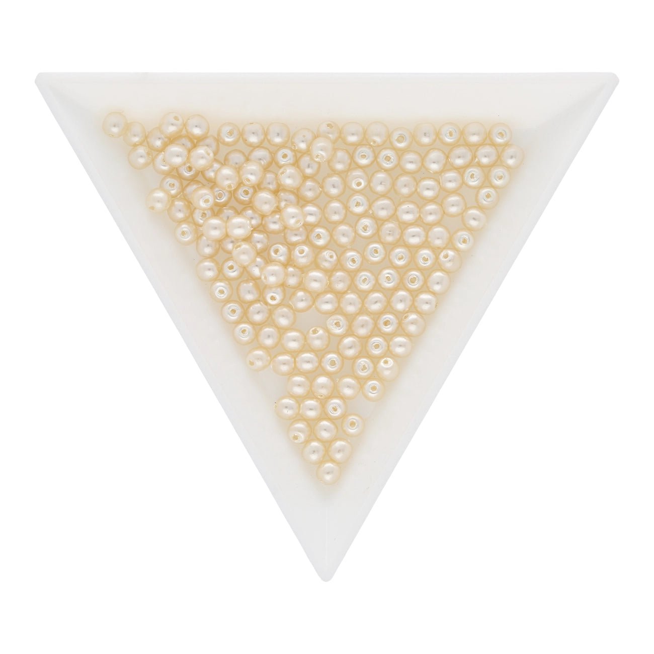 Glasperlen rund - 3 mm - Pearl Oyster - PerlineBeads SA