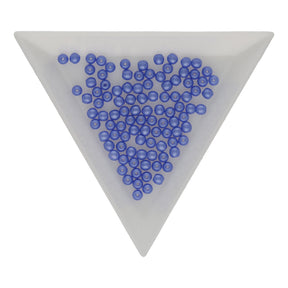 Glasperlen rund - 3 mm - Powdery Blue - PerlineBeads