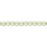 Glasperlen rund - 3 mm - Shiny Mint - PerlineBeads SA