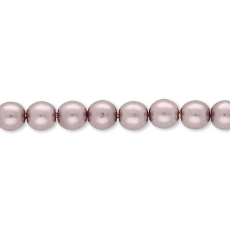 Glasperlen rund - 4 mm - Orchid - PerlineBeads SA