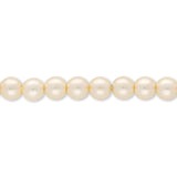 Glasperlen rund - 4 mm - Pearl Oyster - PerlineBeads SA
