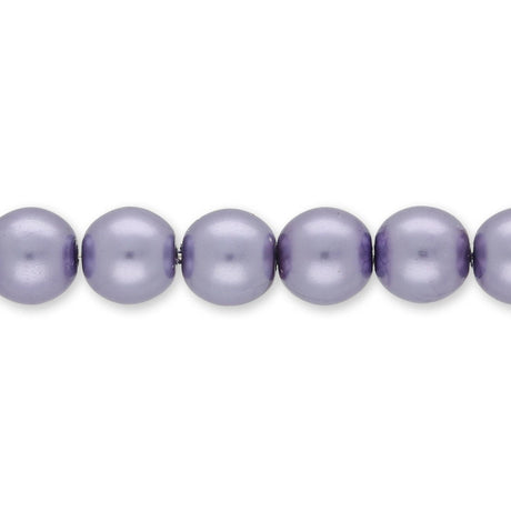 Glasperlen rund - 6 mm - Crocus Petal - PerlineBeads SA