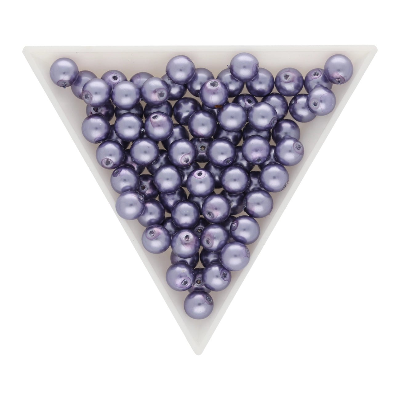 Glasperlen rund - 6 mm - Crocus Petal - PerlineBeads SA