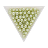 Glasperlen rund - 6 mm - Shiny Mint - PerlineBeads SA