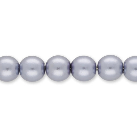 Glasperlen rund - 6 mm - Storm Cloud - PerlineBeads SA