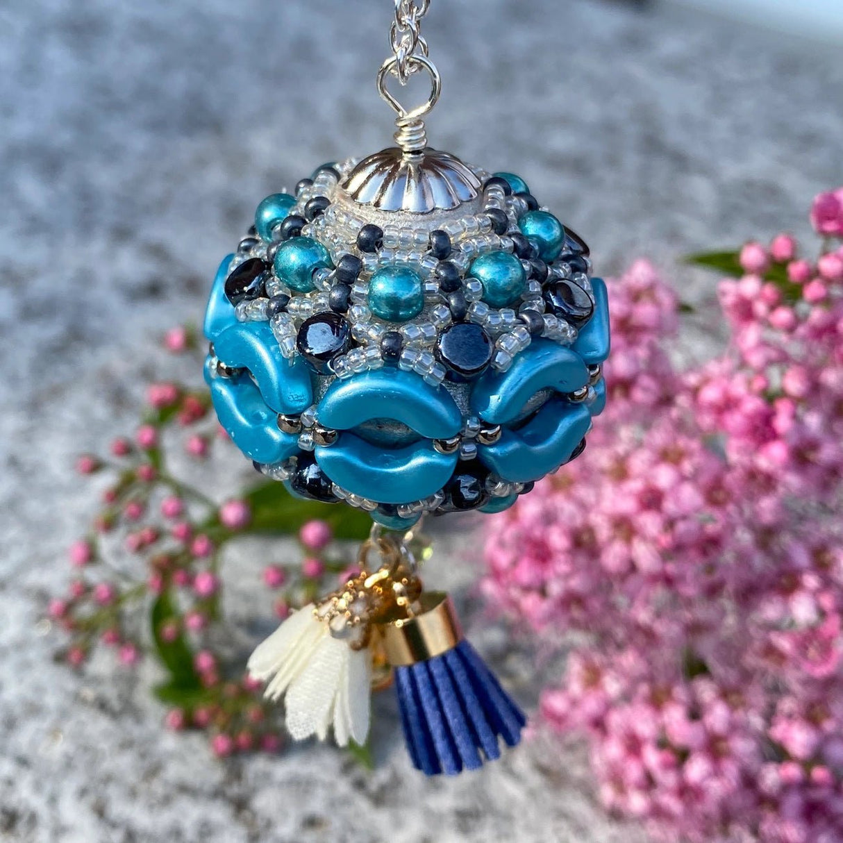 Holzhalter “JOHN” par Puca® - Doppelkegel - PerlineBeads SA