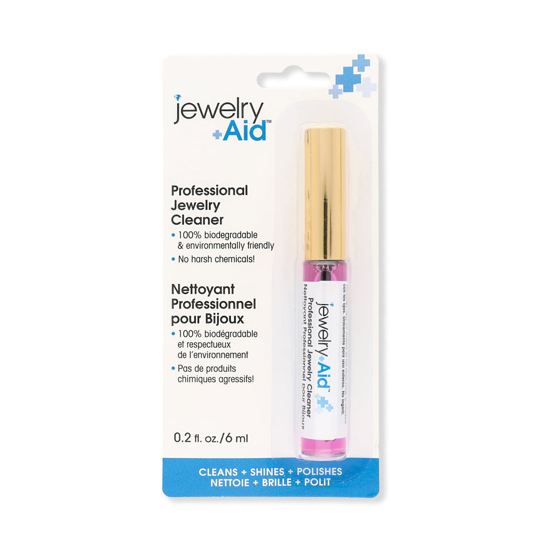 Jewerly Aid™ - Schmuckreiniger - Tube mit Bürste (6 ml) - PerlineBeads SA