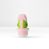 Kaktus Focal-Bead • 3D-Silikonperle im Blumentopf-Design - PerlineBeads SA