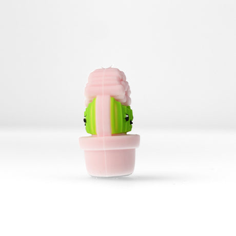 Kaktus Focal-Bead • 3D-Silikonperle im Blumentopf-Design - PerlineBeads SA