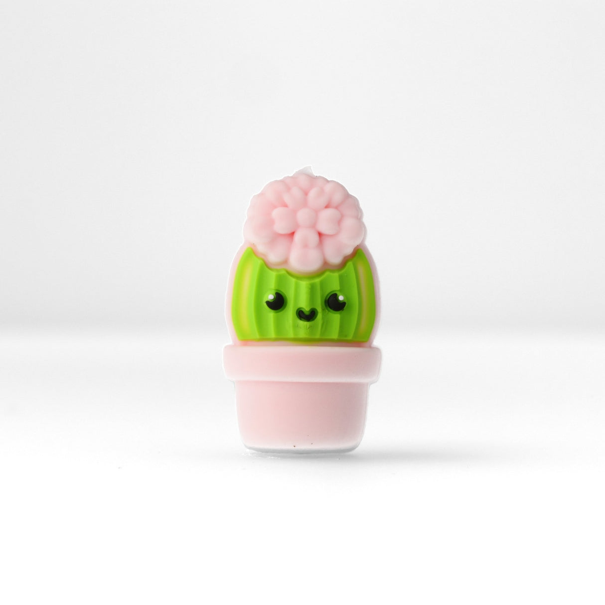 Kaktus Focal-Bead • 3D-Silikonperle im Blumentopf-Design - PerlineBeads SA